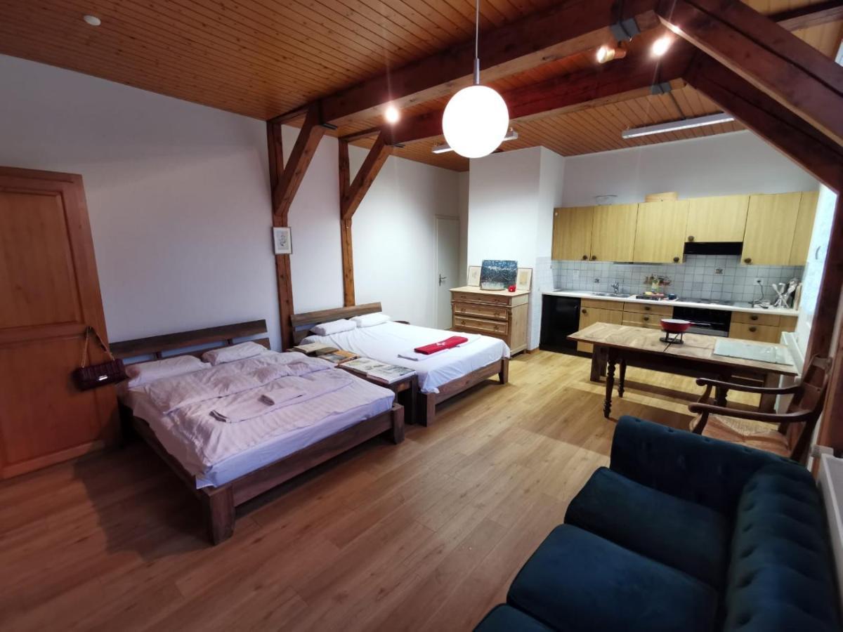 Simple Studio 36M2 In The Center Of Burgdorf Private Parking Small Bathroom Exteriör bild